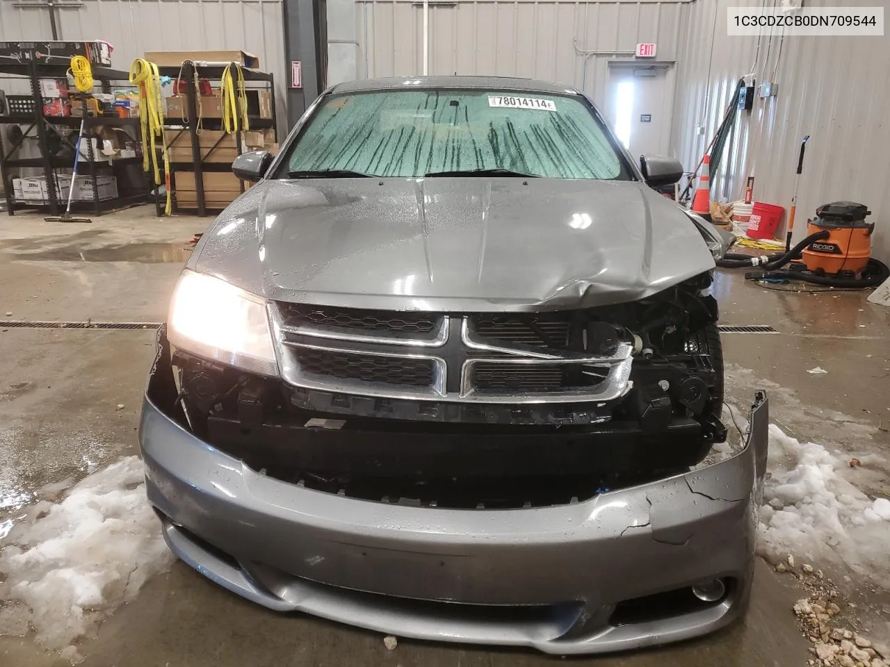 2013 Dodge Avenger Sxt VIN: 1C3CDZCB0DN709544 Lot: 78014114