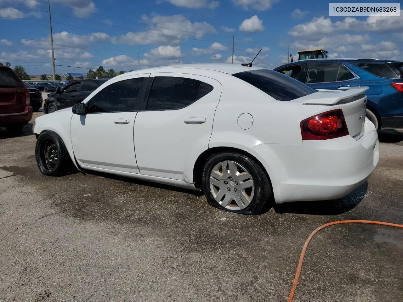 2013 Dodge Avenger Se VIN: 1C3CDZAB9DN683268 Lot: 78253924