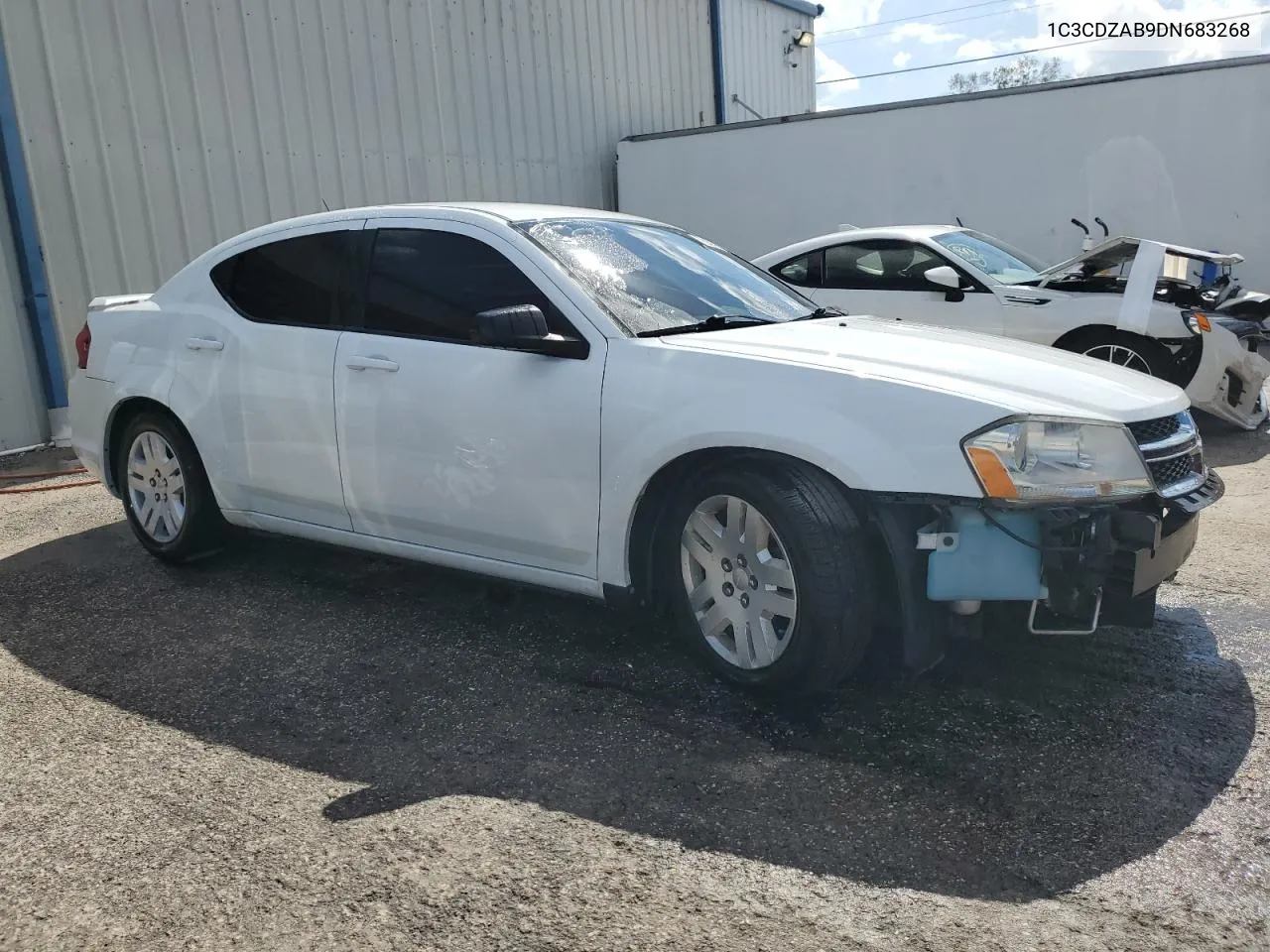 2013 Dodge Avenger Se VIN: 1C3CDZAB9DN683268 Lot: 78253924