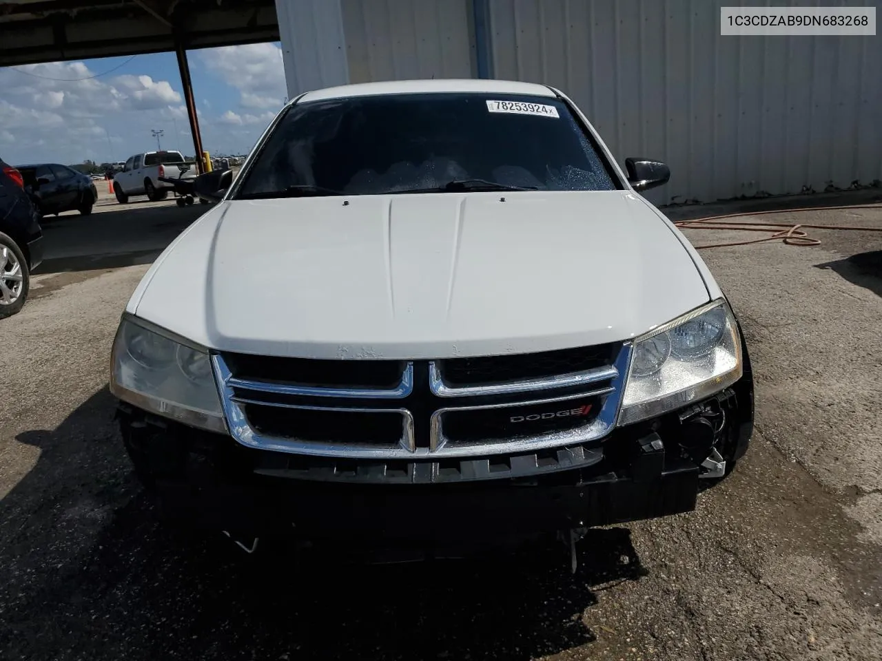 2013 Dodge Avenger Se VIN: 1C3CDZAB9DN683268 Lot: 78253924