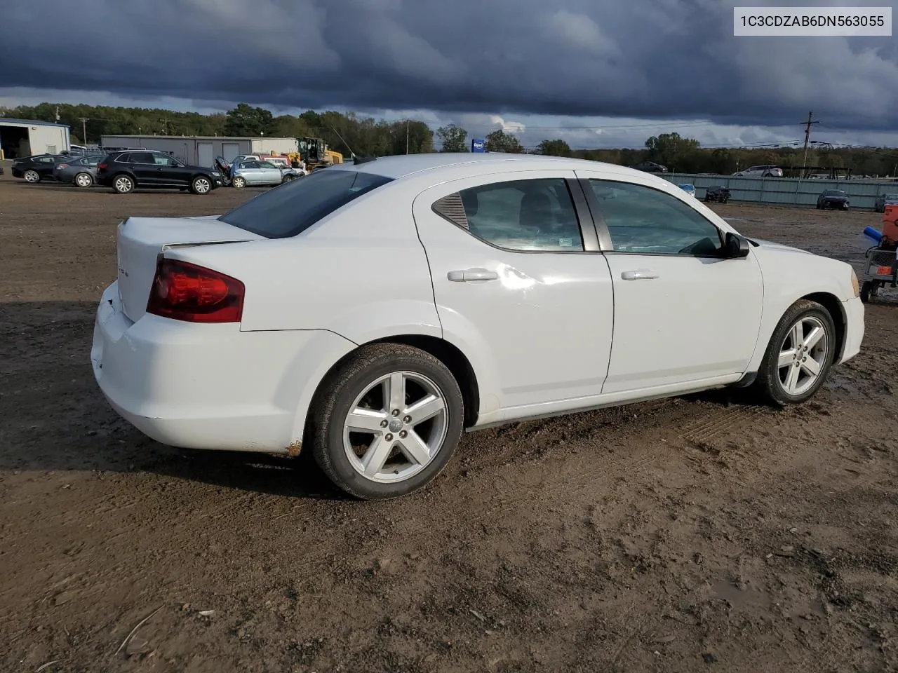 2013 Dodge Avenger Se VIN: 1C3CDZAB6DN563055 Lot: 78930784