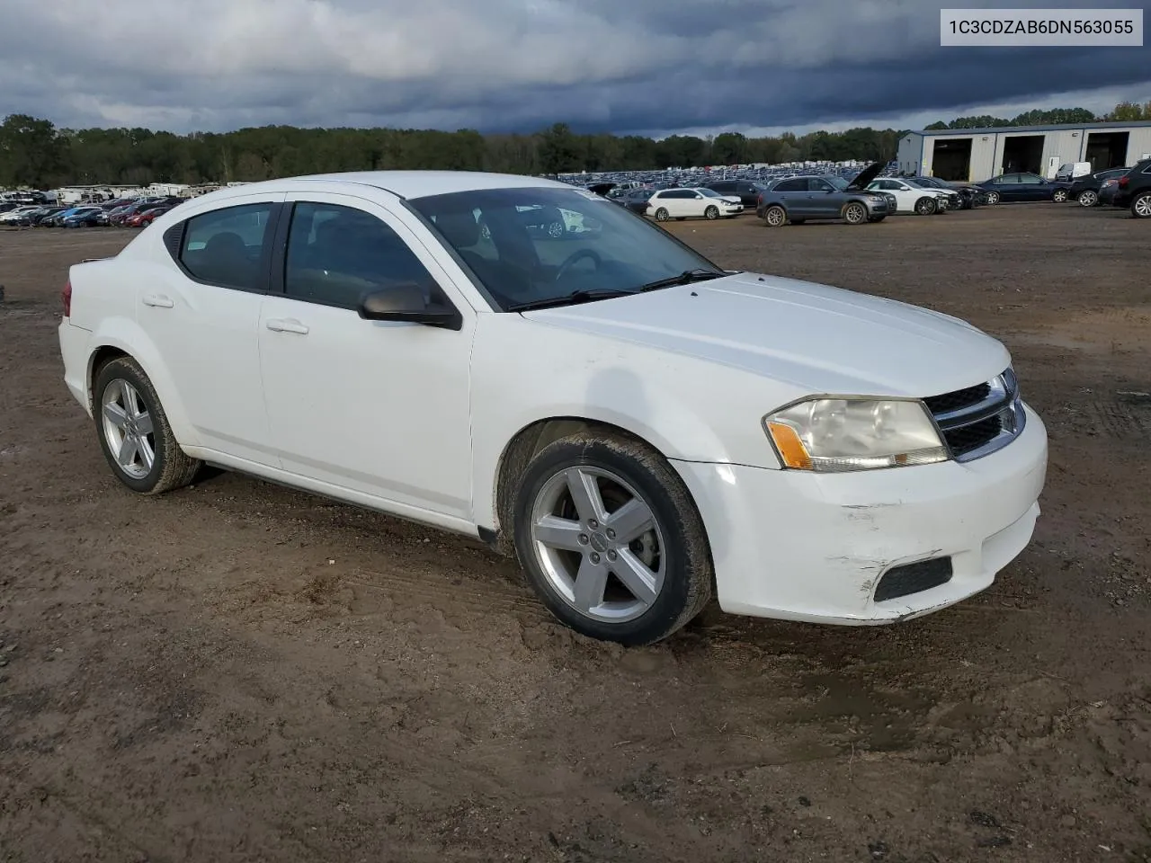 2013 Dodge Avenger Se VIN: 1C3CDZAB6DN563055 Lot: 78930784