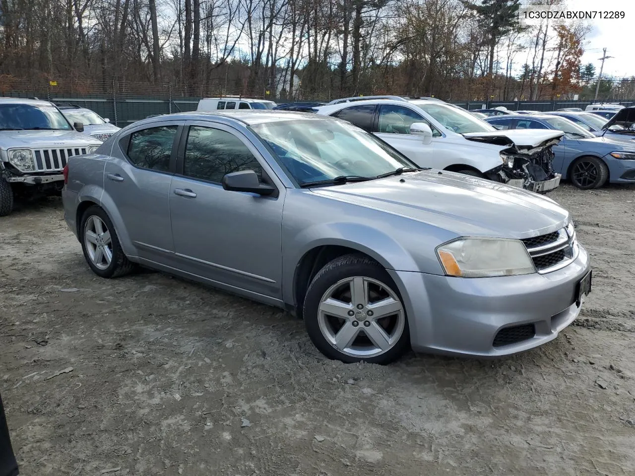 2013 Dodge Avenger Se VIN: 1C3CDZABXDN712289 Lot: 79360374