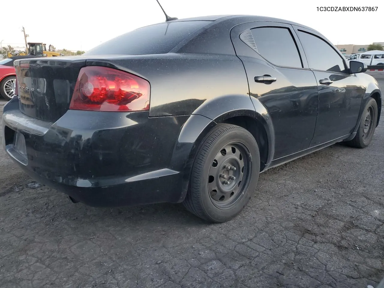 2013 Dodge Avenger Se VIN: 1C3CDZABXDN637867 Lot: 79571124