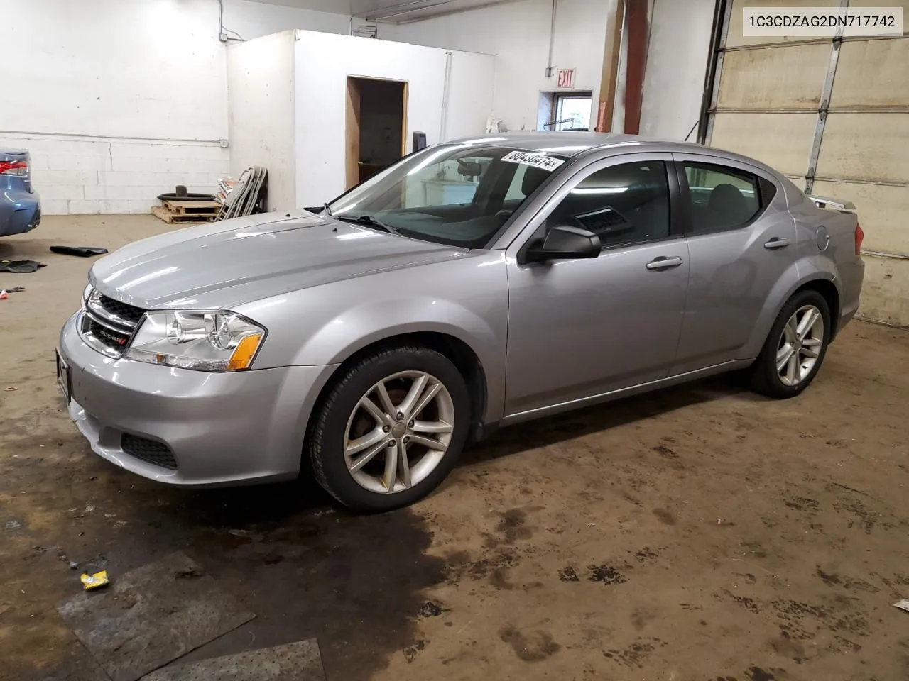 2013 Dodge Avenger Se VIN: 1C3CDZAG2DN717742 Lot: 80430474