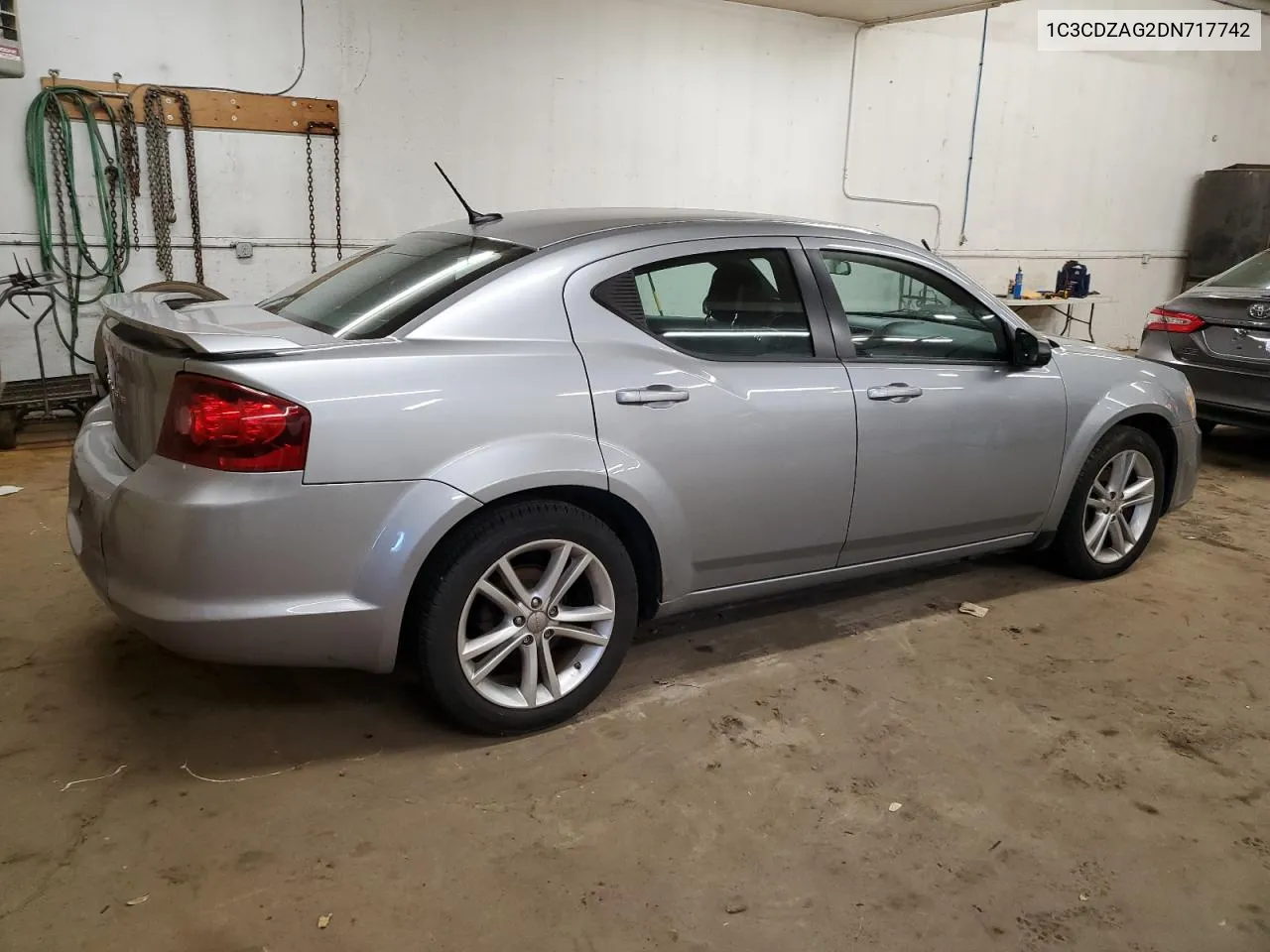 2013 Dodge Avenger Se VIN: 1C3CDZAG2DN717742 Lot: 80430474