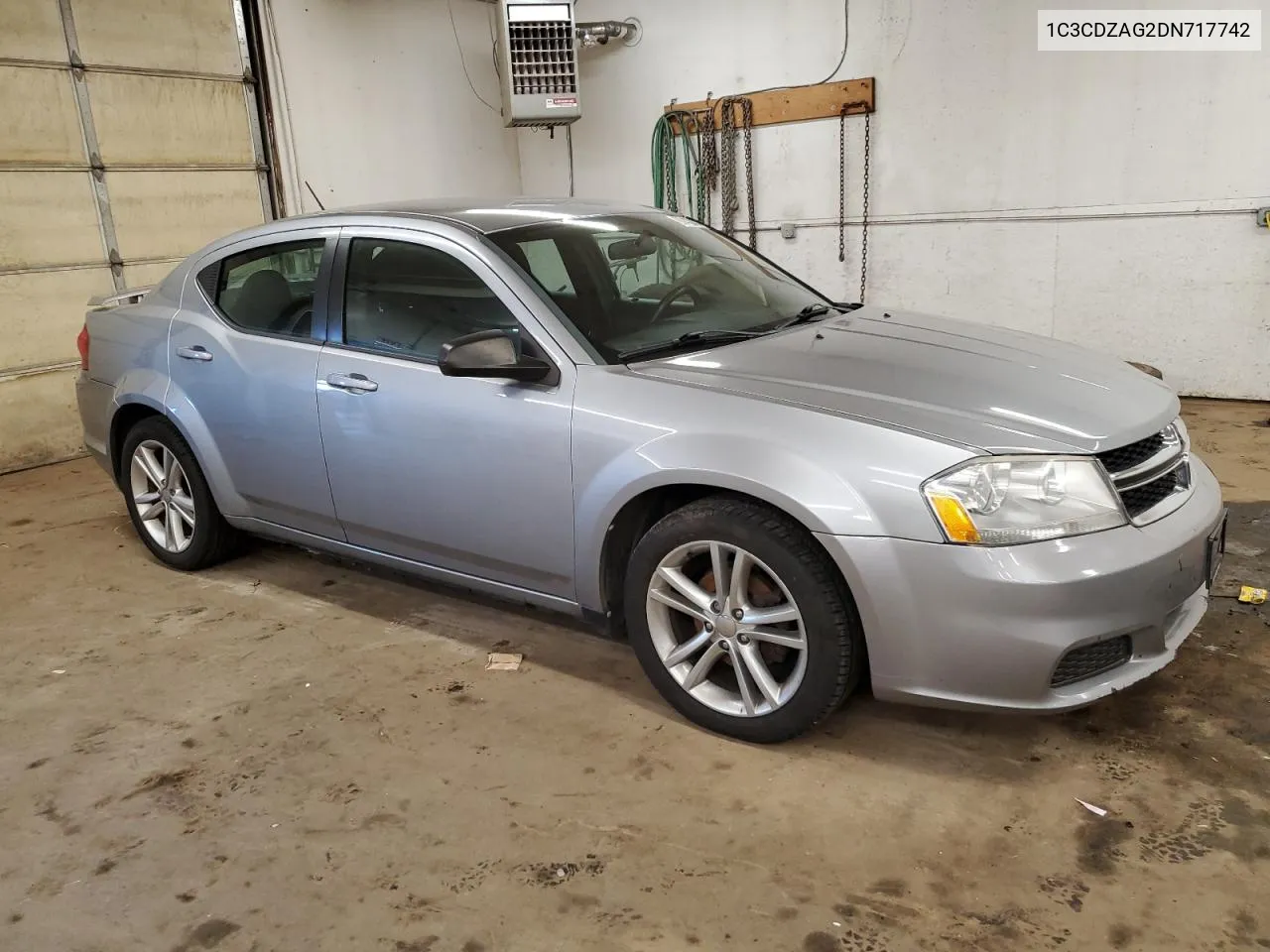 2013 Dodge Avenger Se VIN: 1C3CDZAG2DN717742 Lot: 80430474