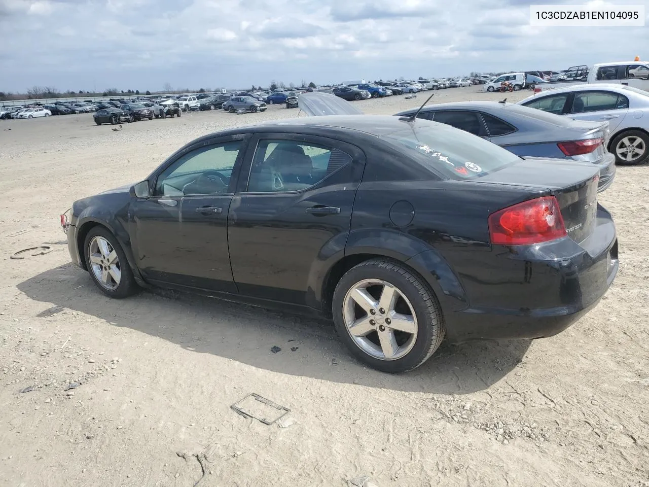 2014 Dodge Avenger Se VIN: 1C3CDZAB1EN104095 Lot: 46997044