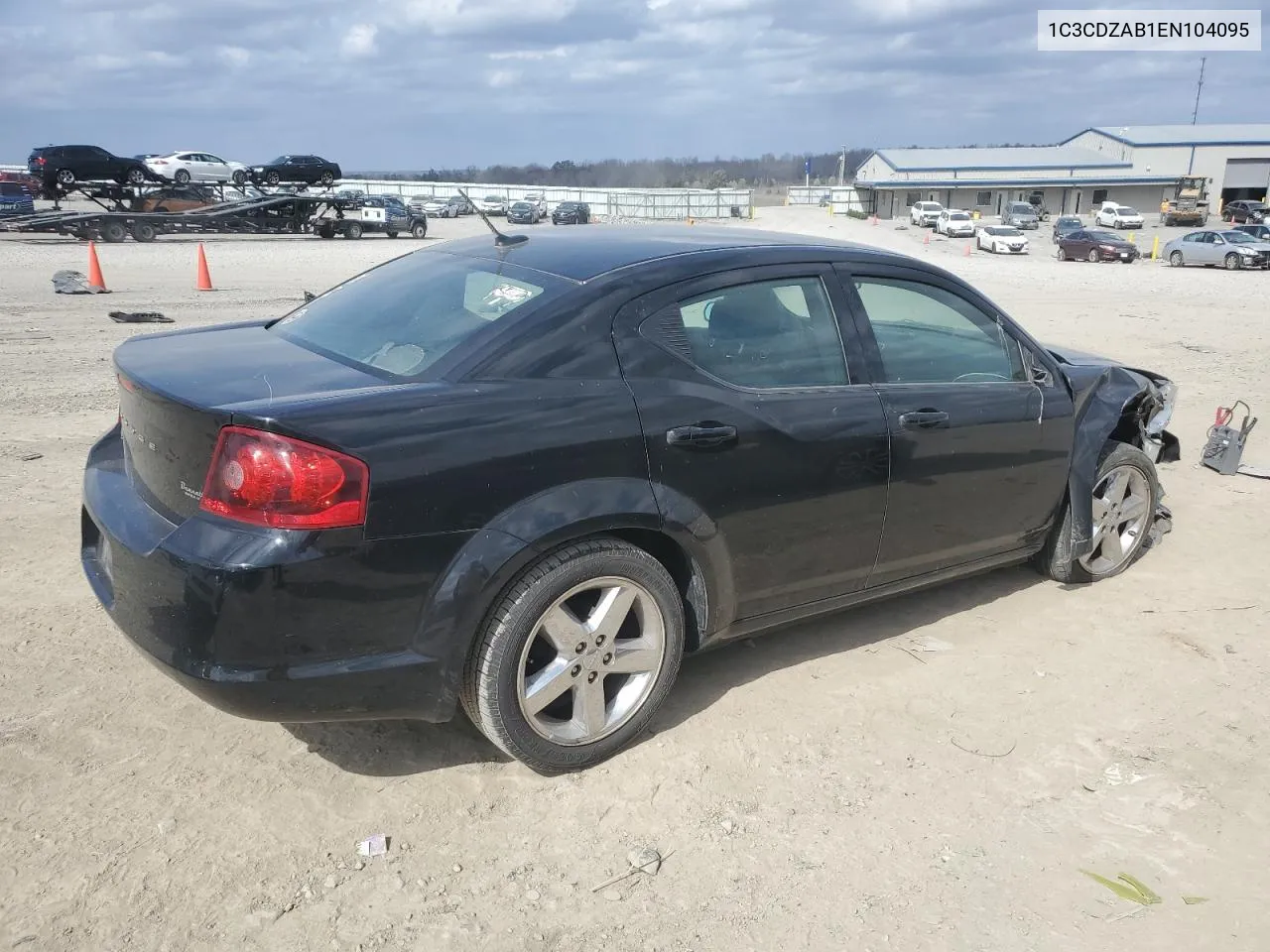 2014 Dodge Avenger Se VIN: 1C3CDZAB1EN104095 Lot: 46997044