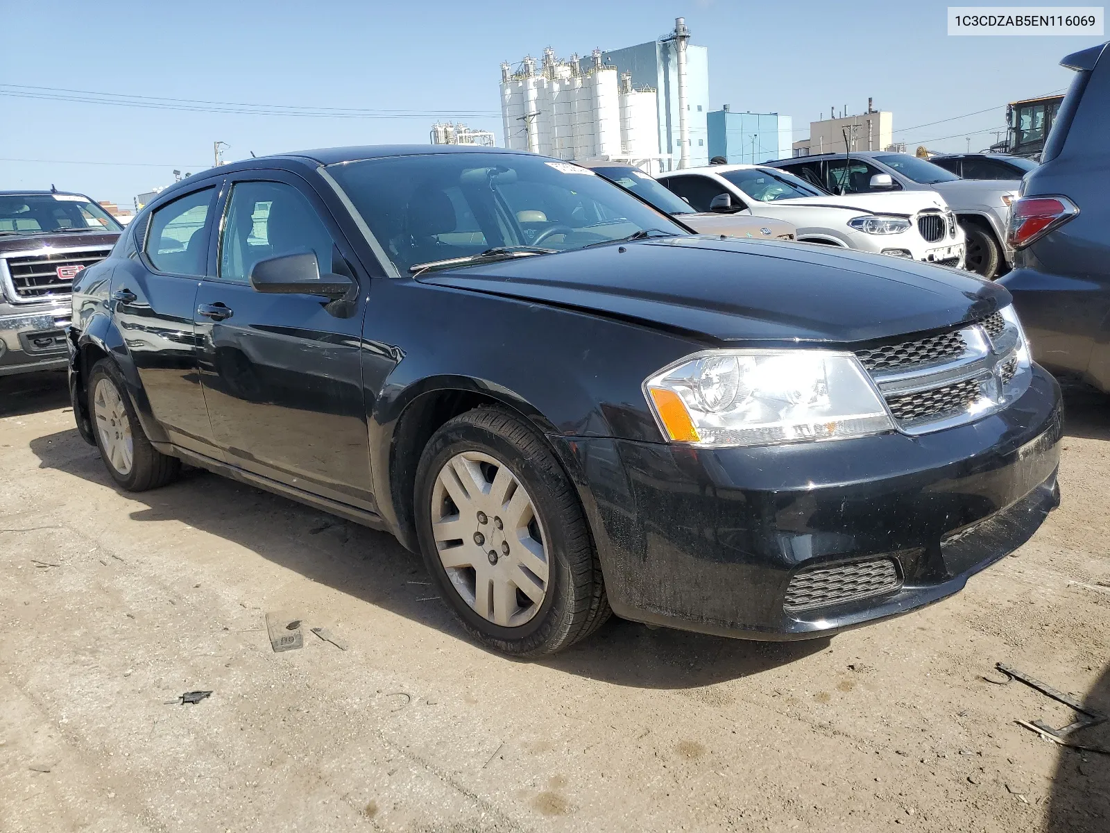 1C3CDZAB5EN116069 2014 Dodge Avenger Se