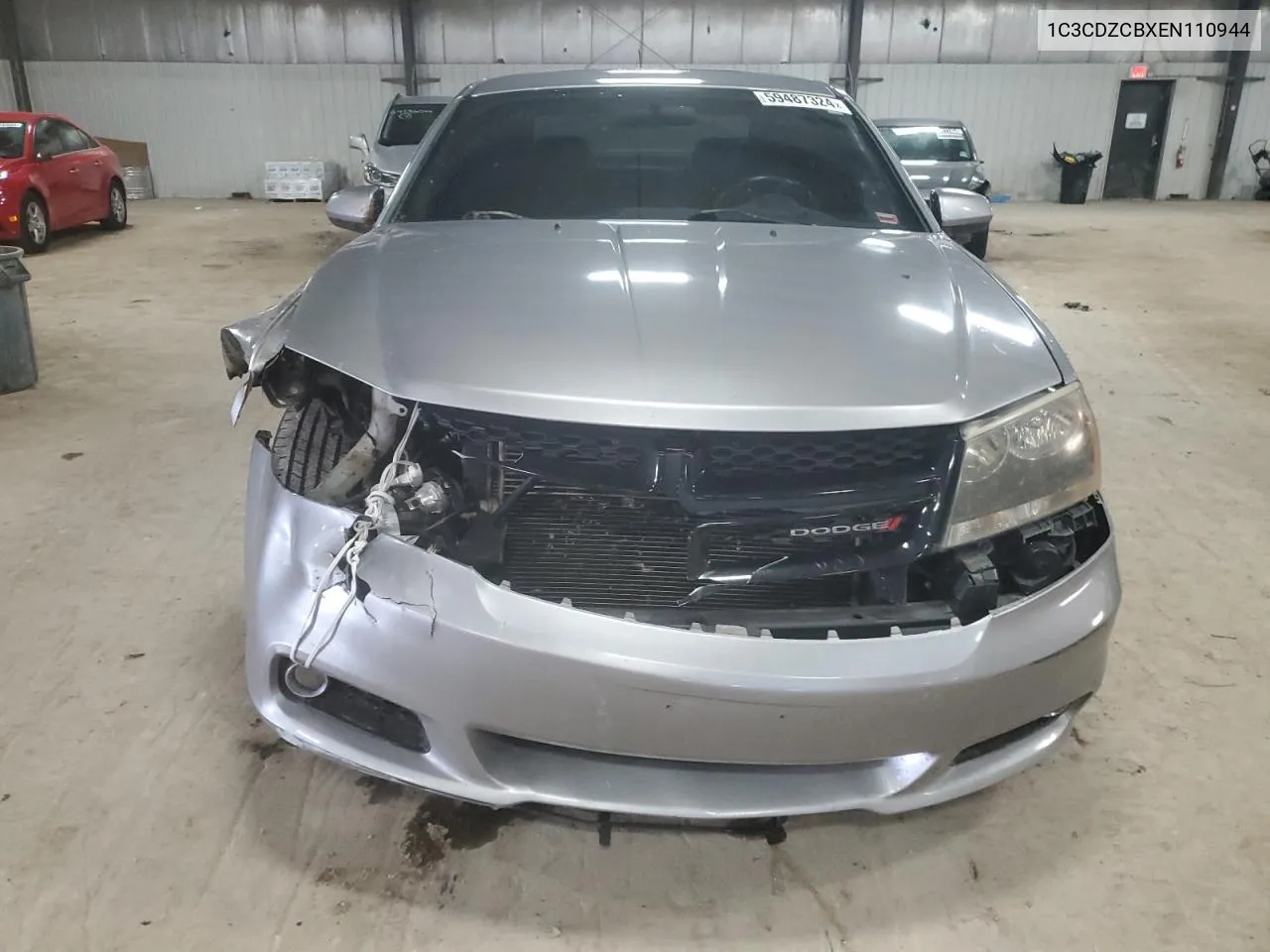 2014 Dodge Avenger Sxt VIN: 1C3CDZCBXEN110944 Lot: 59487324