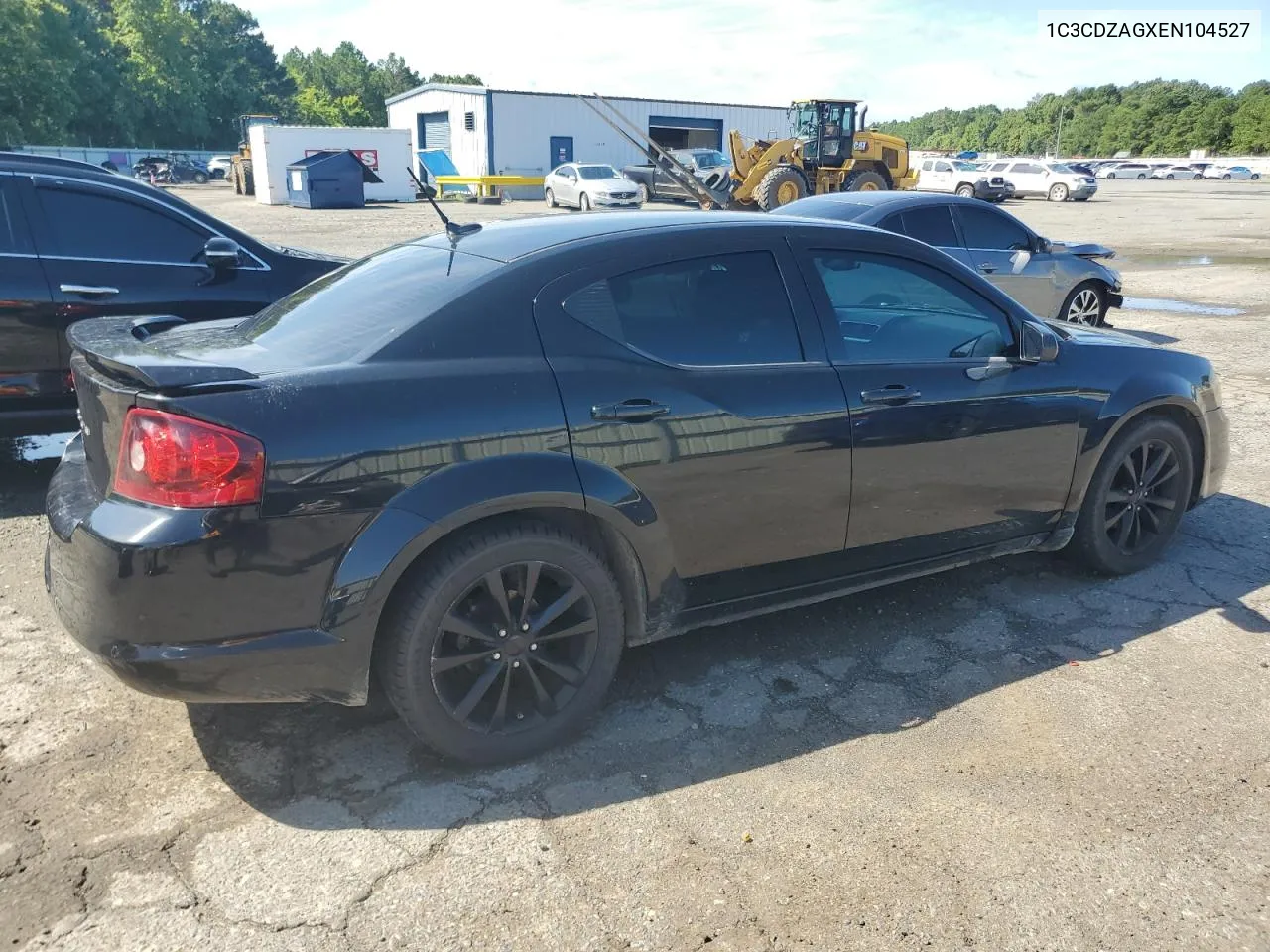 2014 Dodge Avenger Se VIN: 1C3CDZAGXEN104527 Lot: 60264744