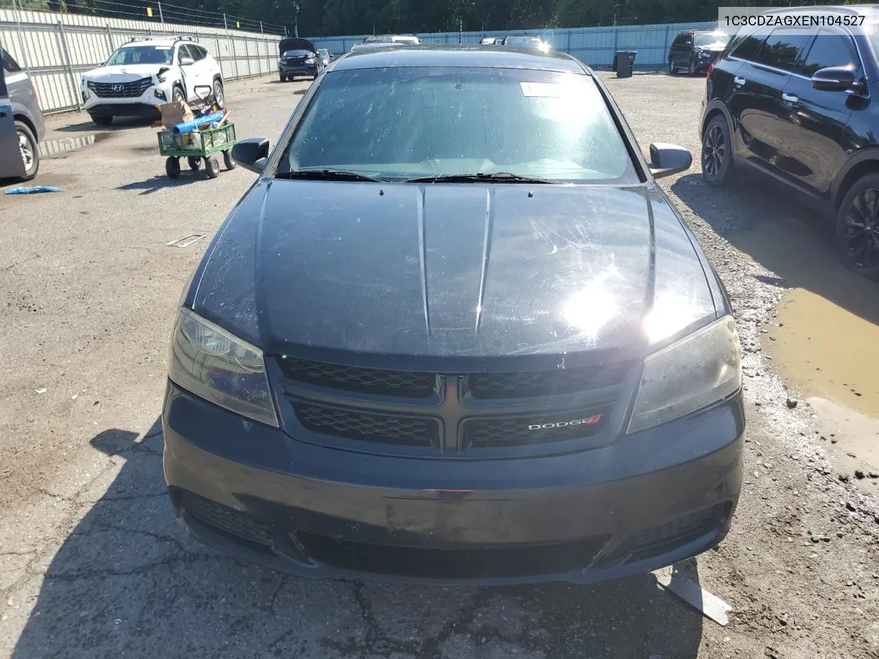 2014 Dodge Avenger Se VIN: 1C3CDZAGXEN104527 Lot: 60264744