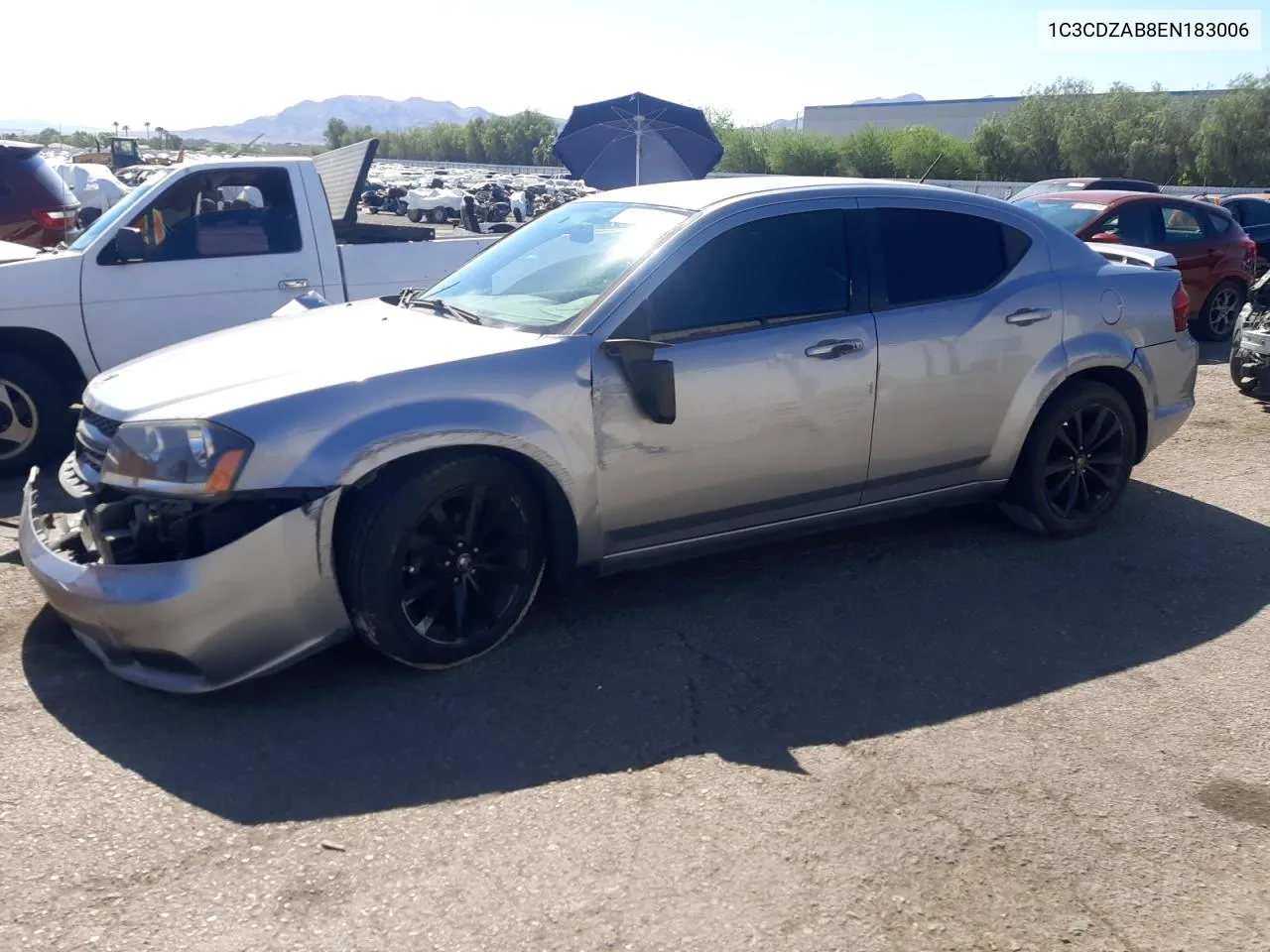 2014 Dodge Avenger Se VIN: 1C3CDZAB8EN183006 Lot: 60941134