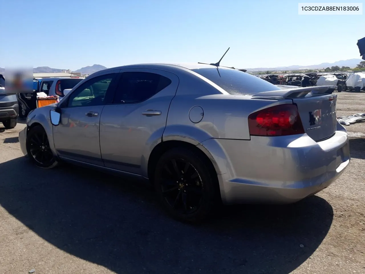 2014 Dodge Avenger Se VIN: 1C3CDZAB8EN183006 Lot: 60941134