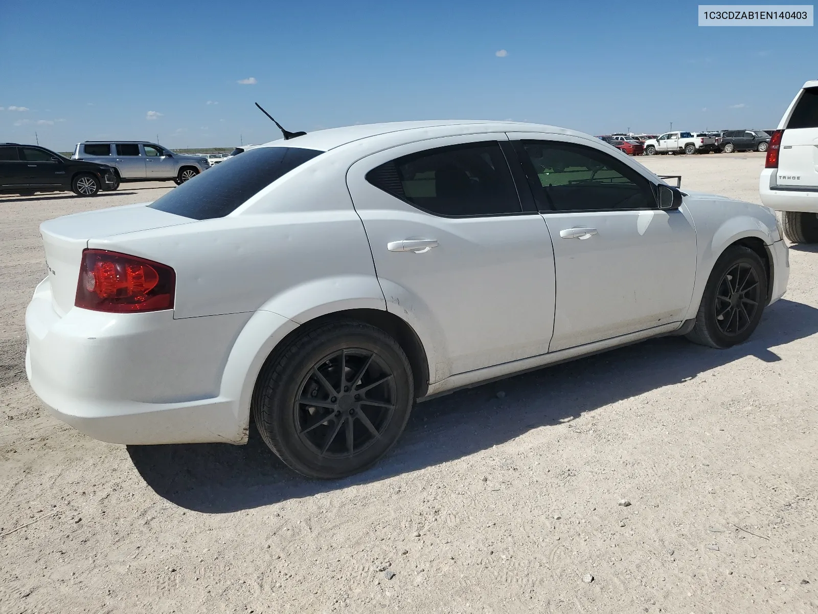 2014 Dodge Avenger Se VIN: 1C3CDZAB1EN140403 Lot: 61310314