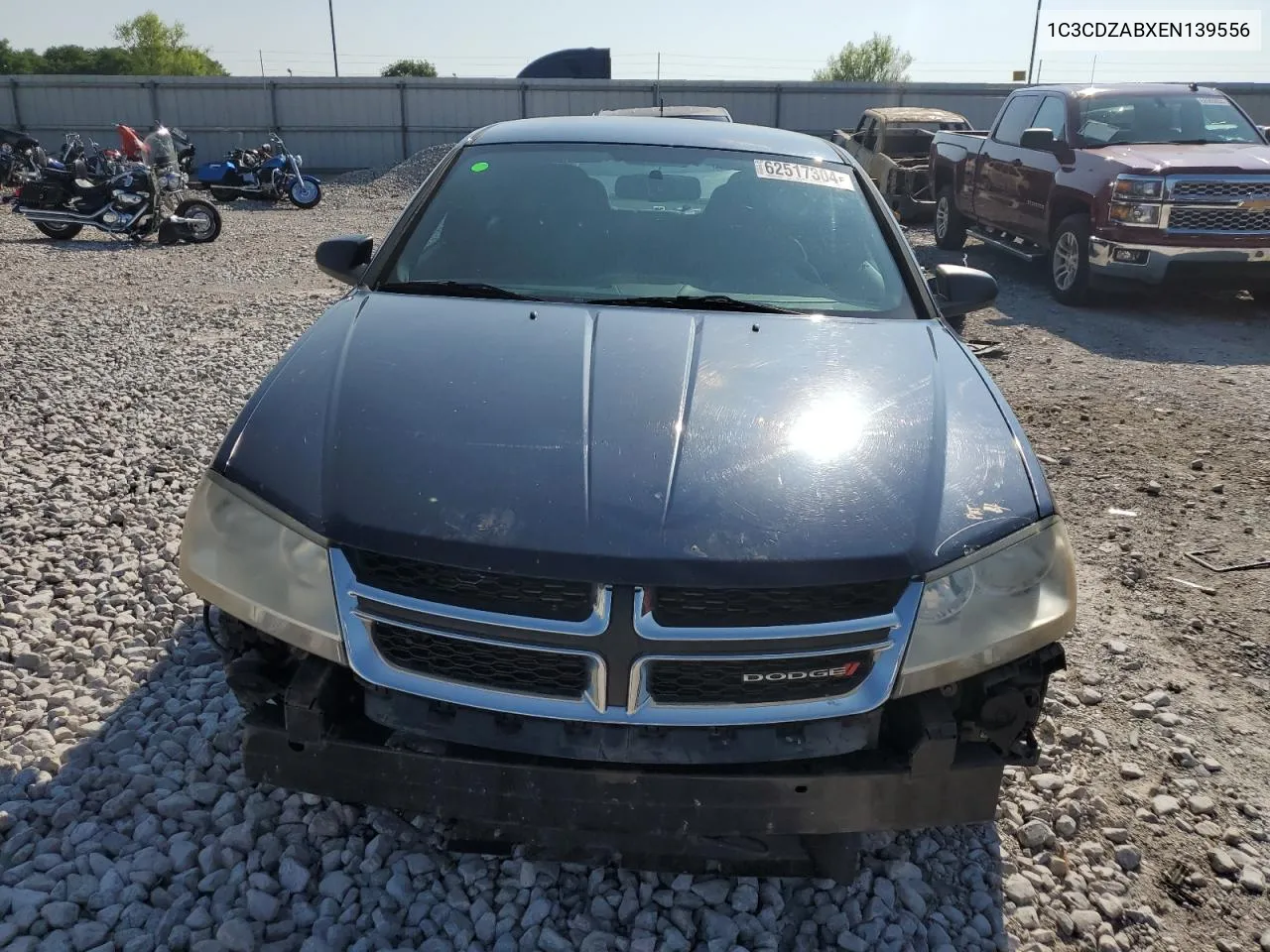 2014 Dodge Avenger Se VIN: 1C3CDZABXEN139556 Lot: 62517304