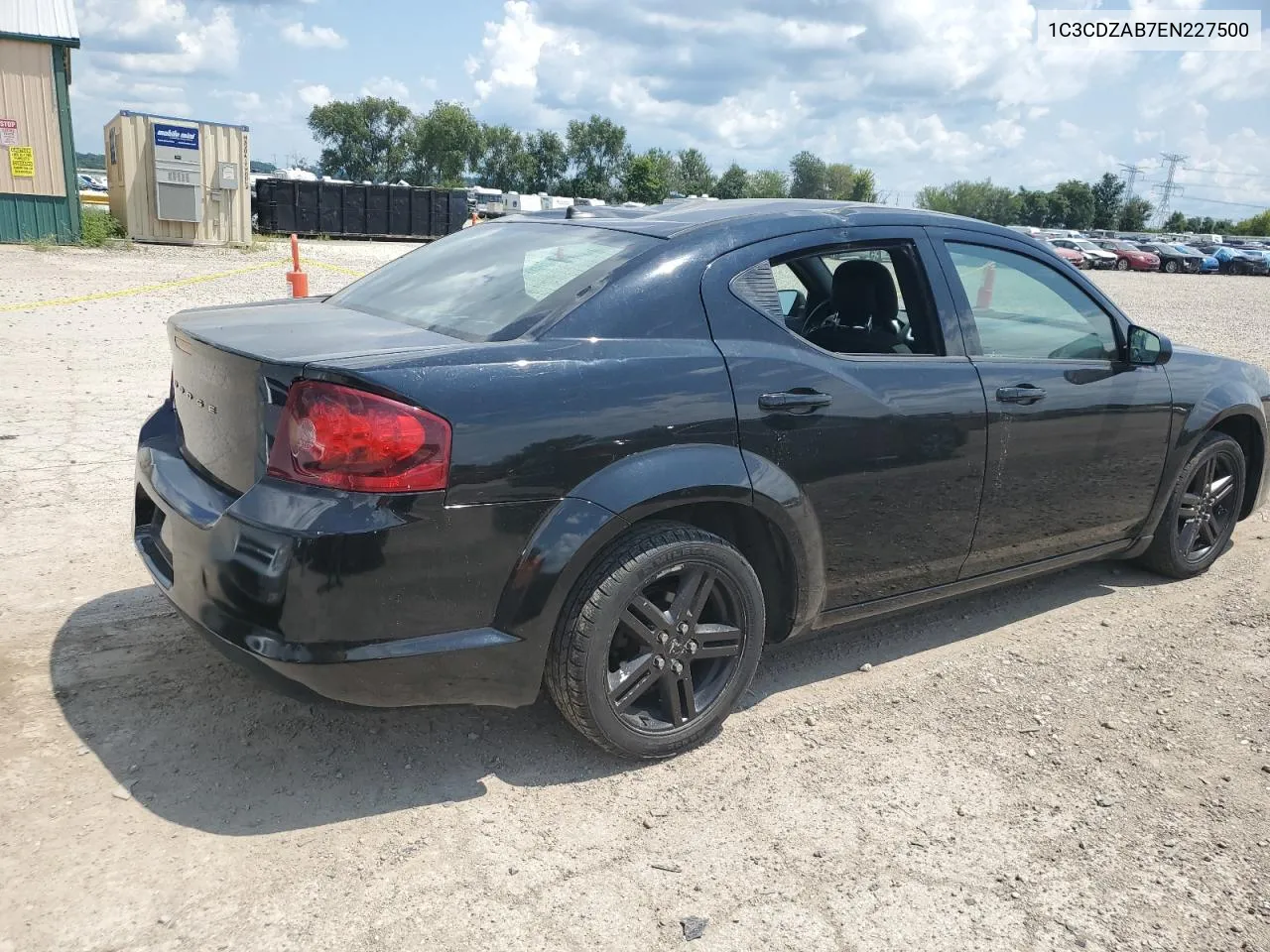 2014 Dodge Avenger Se VIN: 1C3CDZAB7EN227500 Lot: 64350414