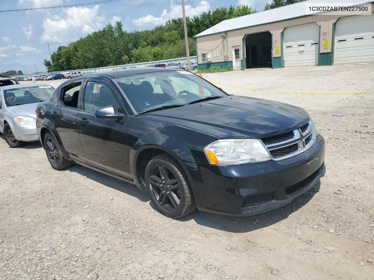 2014 Dodge Avenger Se VIN: 1C3CDZAB7EN227500 Lot: 64350414