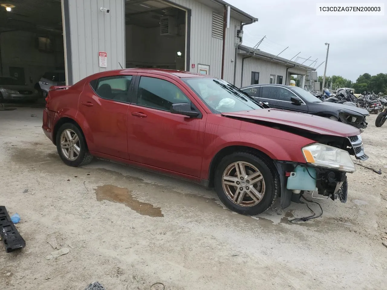 1C3CDZAG7EN200003 2014 Dodge Avenger Se