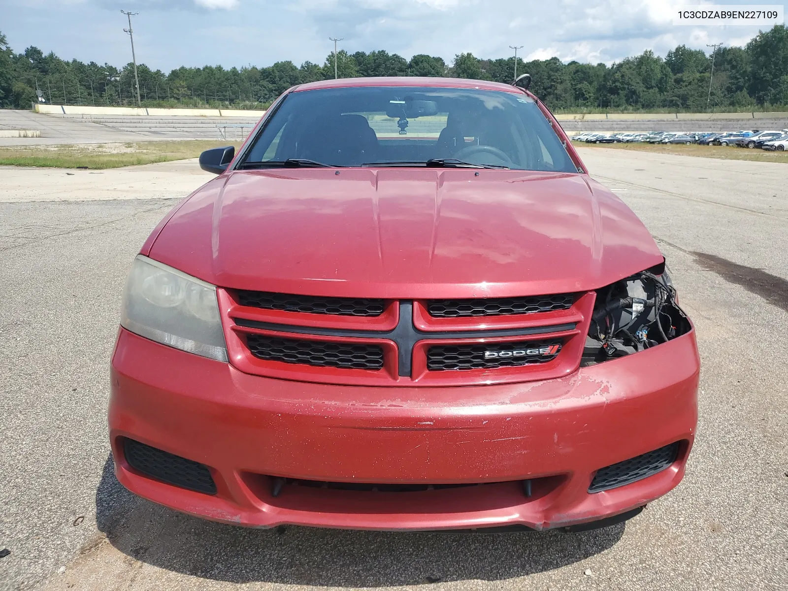 2014 Dodge Avenger Se VIN: 1C3CDZAB9EN227109 Lot: 67041274