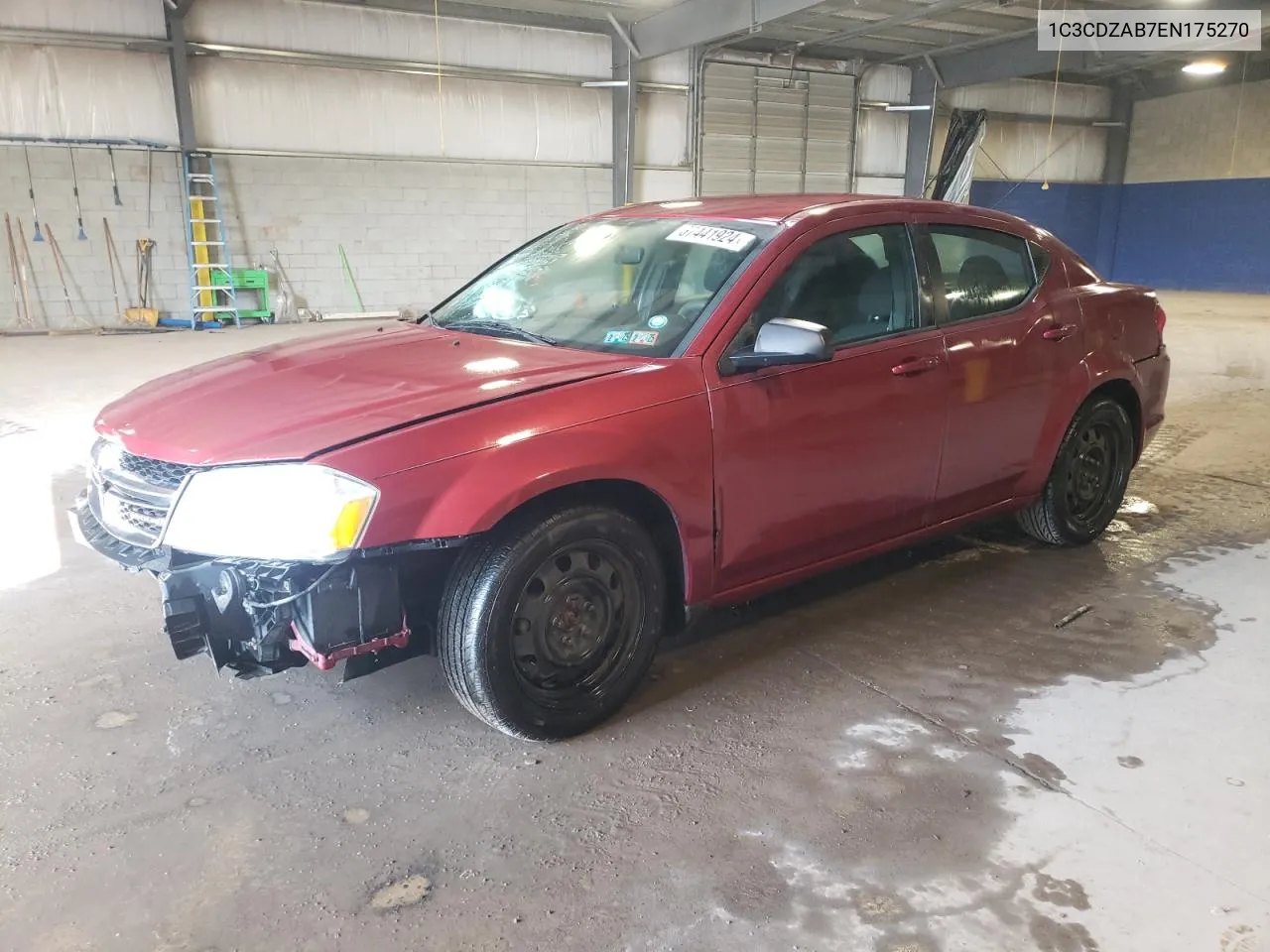 1C3CDZAB7EN175270 2014 Dodge Avenger Se