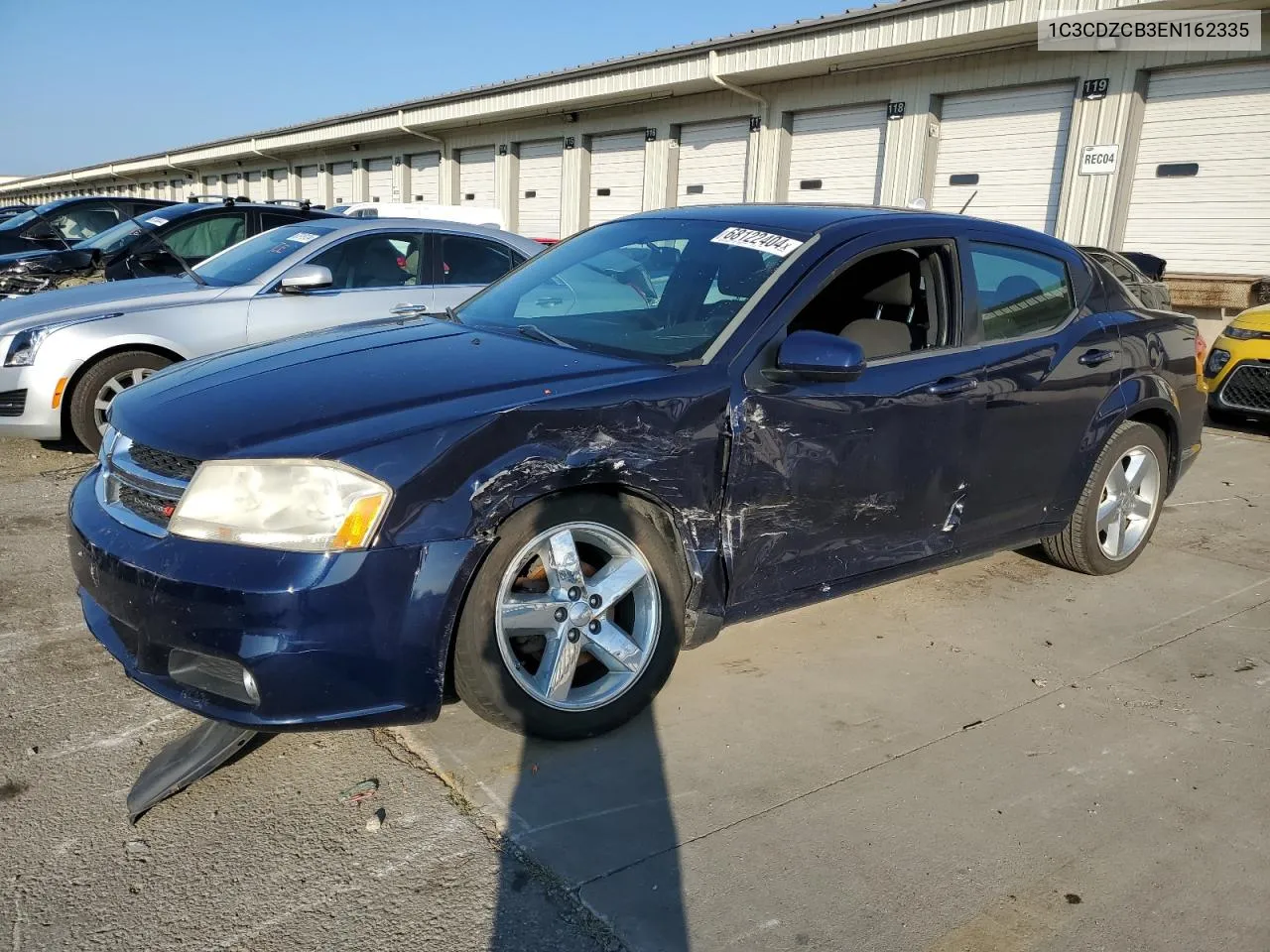 2014 Dodge Avenger Sxt VIN: 1C3CDZCB3EN162335 Lot: 68122404