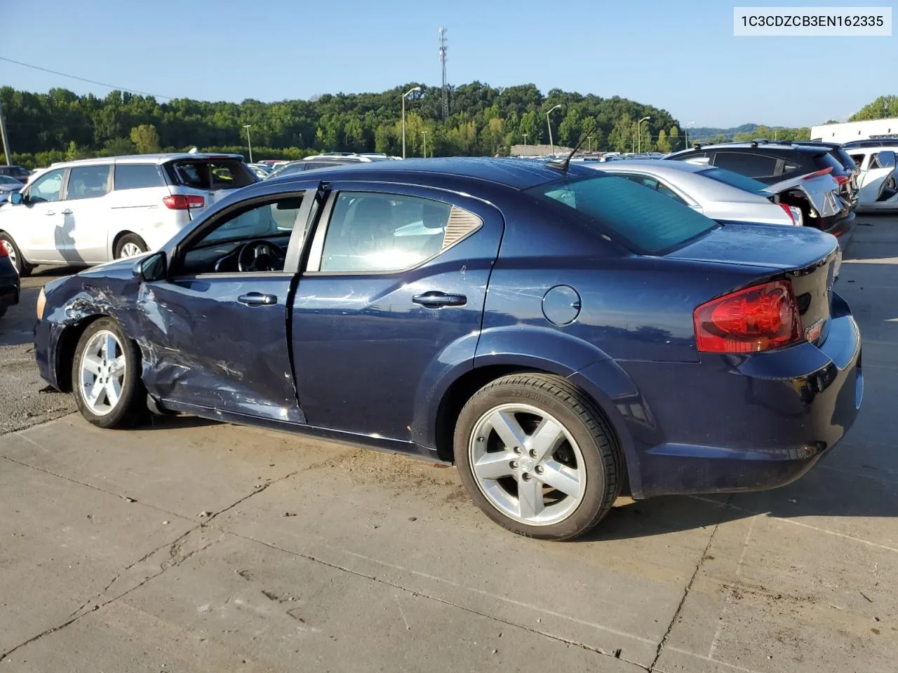 2014 Dodge Avenger Sxt VIN: 1C3CDZCB3EN162335 Lot: 68122404