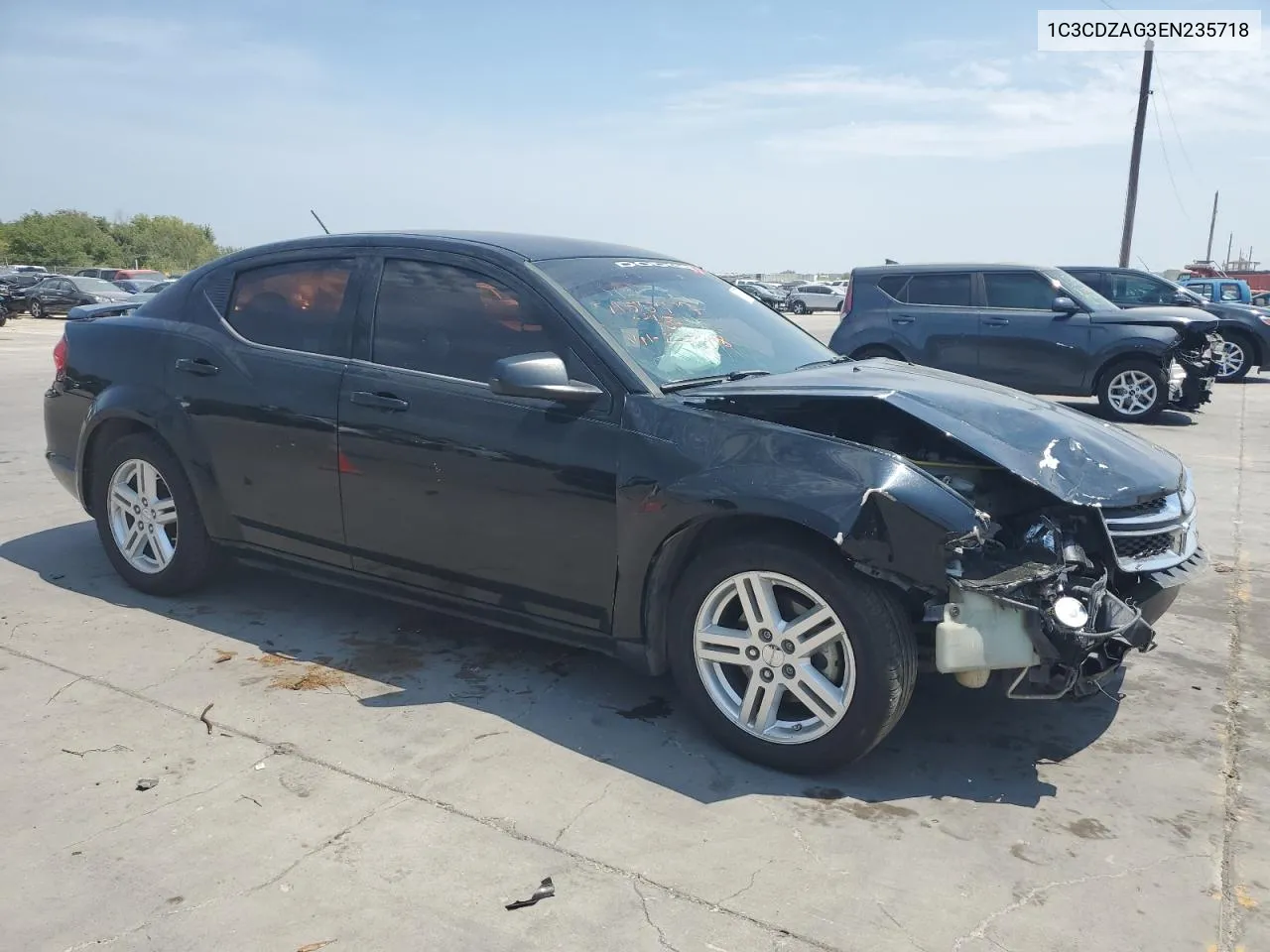 1C3CDZAG3EN235718 2014 Dodge Avenger Se