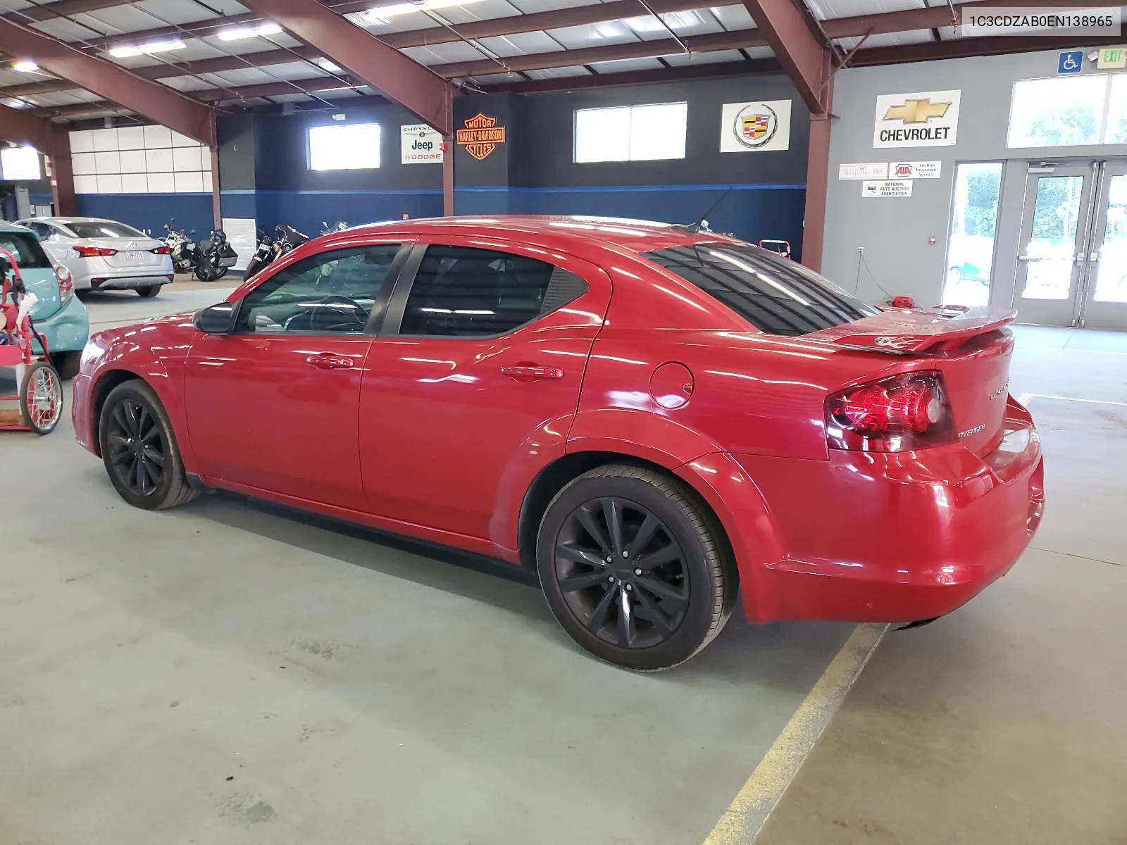 2014 Dodge Avenger Se VIN: 1C3CDZAB0EN138965 Lot: 68693164