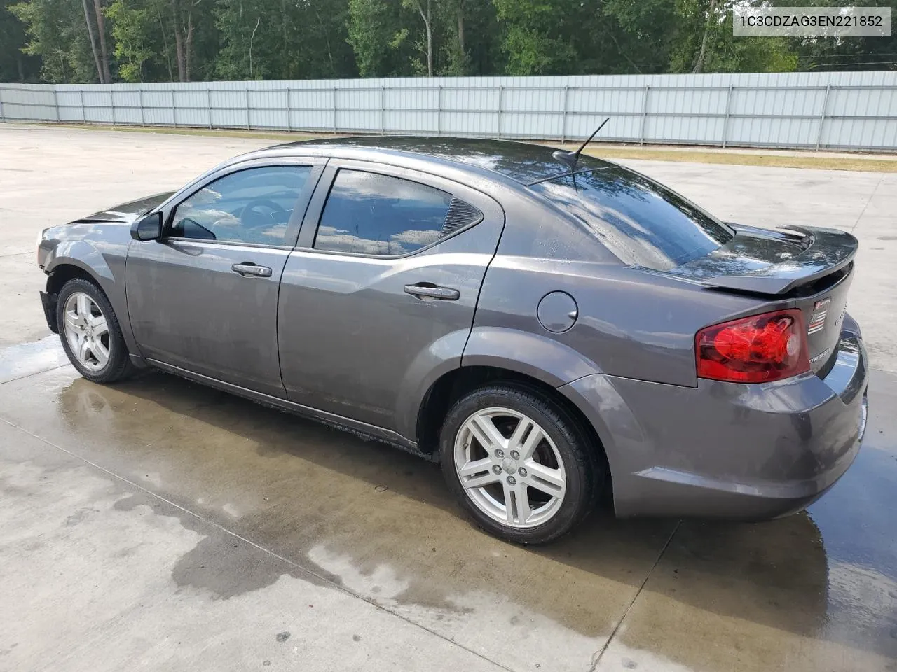 2014 Dodge Avenger Se VIN: 1C3CDZAG3EN221852 Lot: 68830544