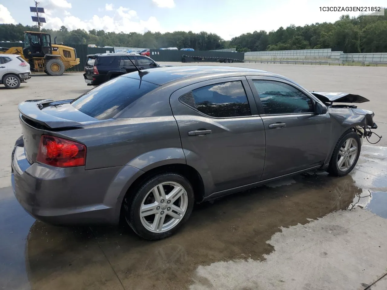 2014 Dodge Avenger Se VIN: 1C3CDZAG3EN221852 Lot: 68830544