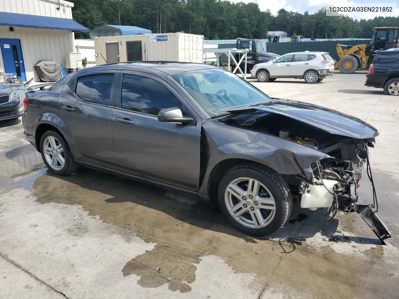 2014 Dodge Avenger Se VIN: 1C3CDZAG3EN221852 Lot: 68830544