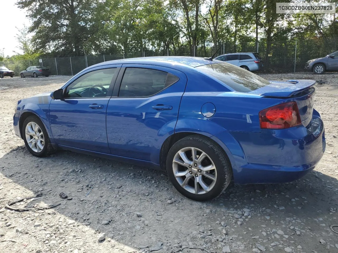 1C3CDZBG0EN237828 2014 Dodge Avenger R/T