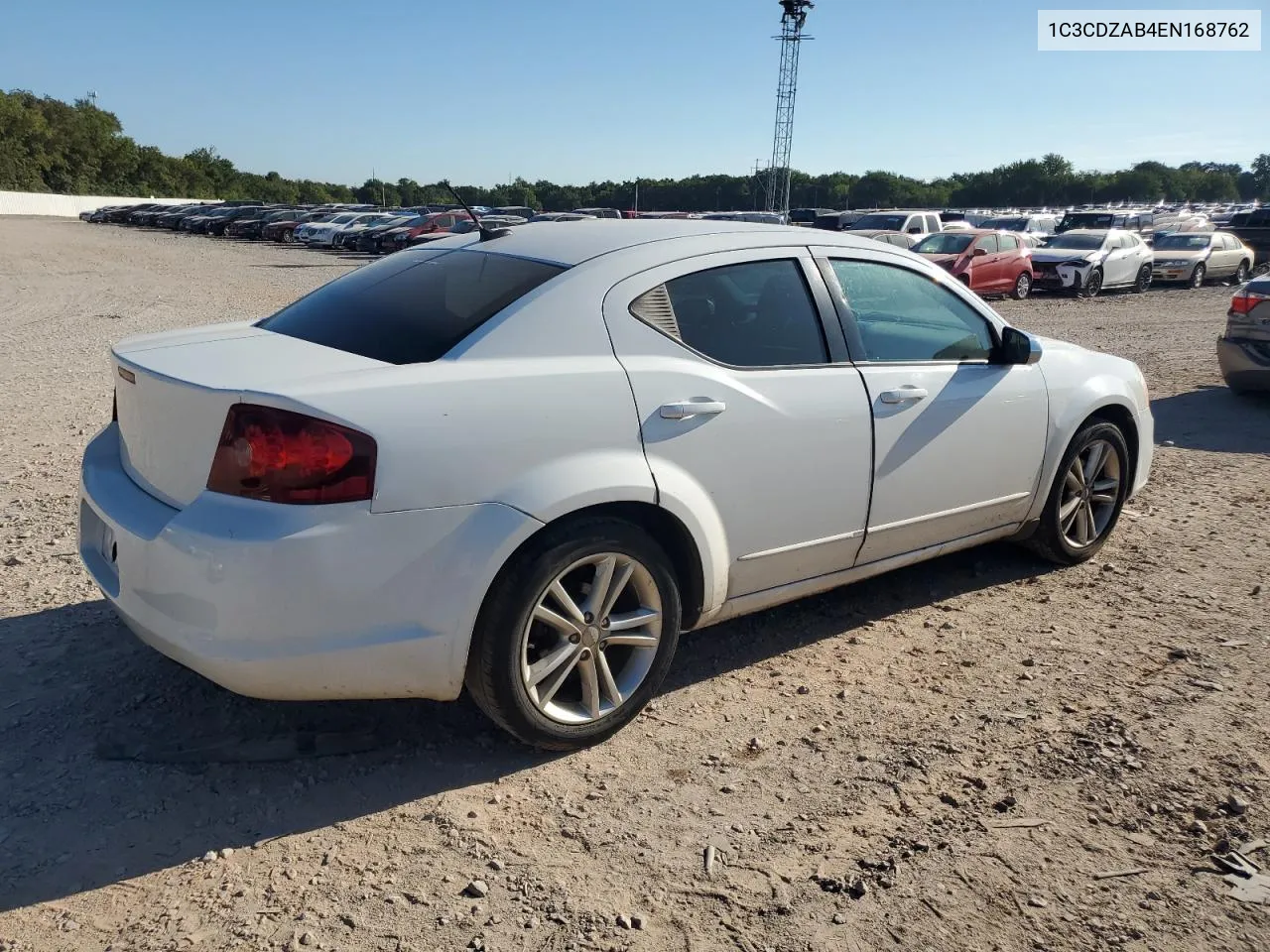 2014 Dodge Avenger Se VIN: 1C3CDZAB4EN168762 Lot: 69445704