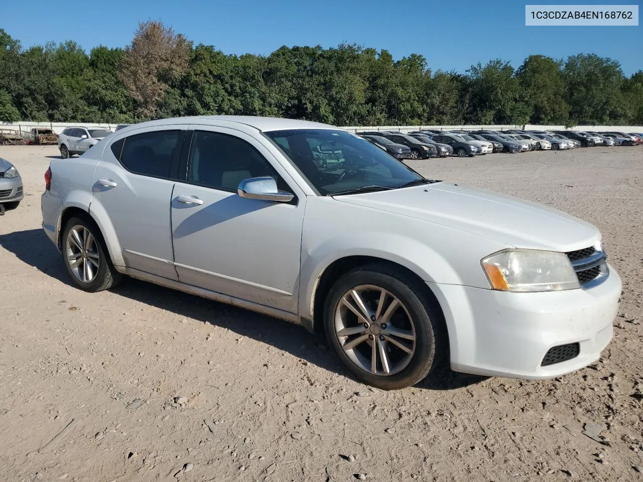 2014 Dodge Avenger Se VIN: 1C3CDZAB4EN168762 Lot: 69445704