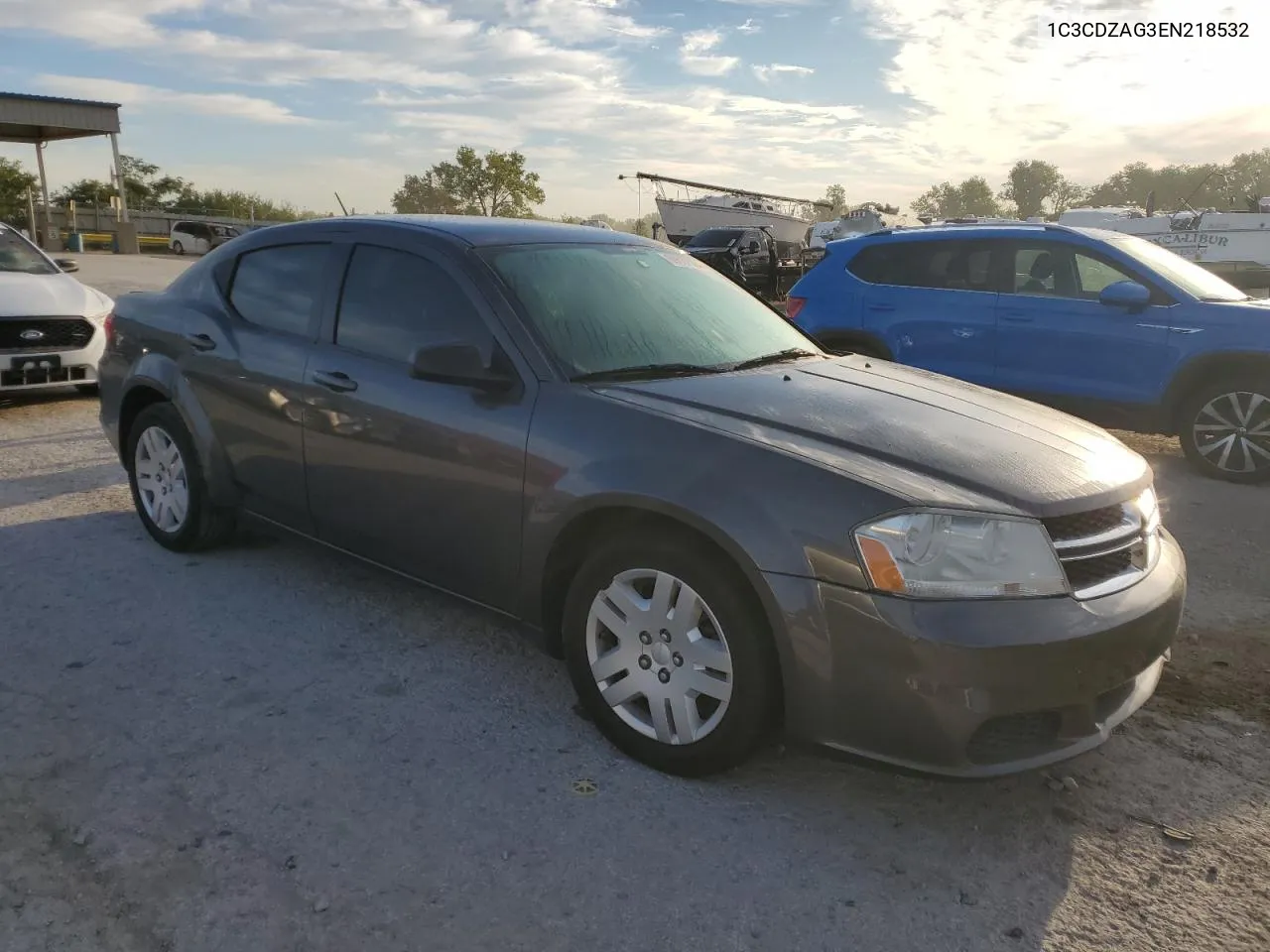 2014 Dodge Avenger Se VIN: 1C3CDZAG3EN218532 Lot: 69637164