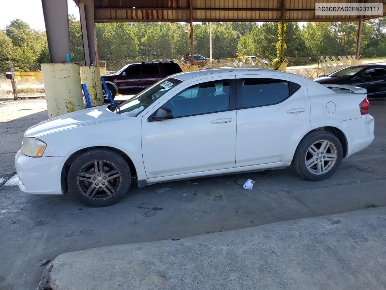 1C3CDZAG0EN233117 2014 Dodge Avenger Se