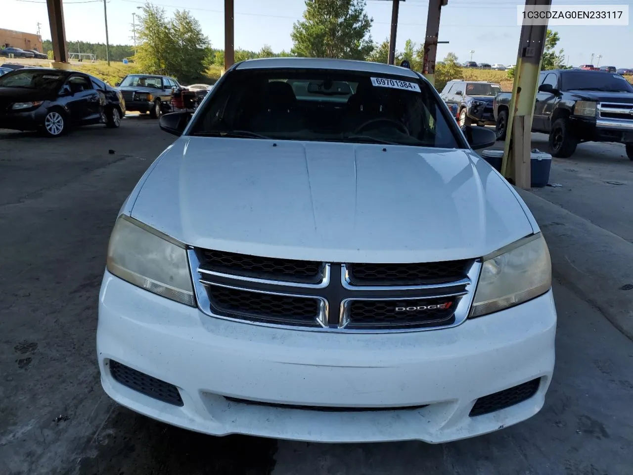 1C3CDZAG0EN233117 2014 Dodge Avenger Se