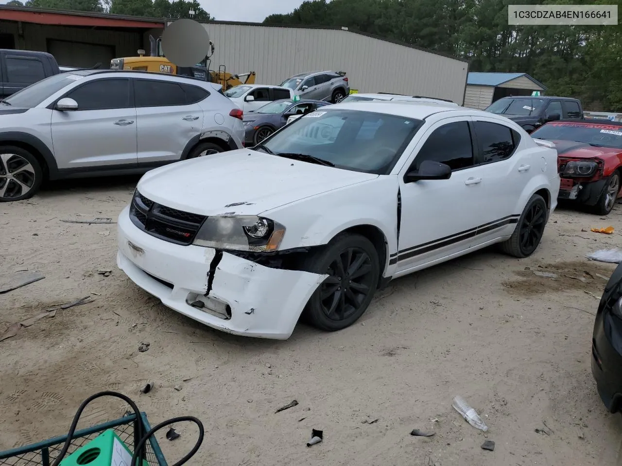 2014 Dodge Avenger Se VIN: 1C3CDZAB4EN166641 Lot: 69958654