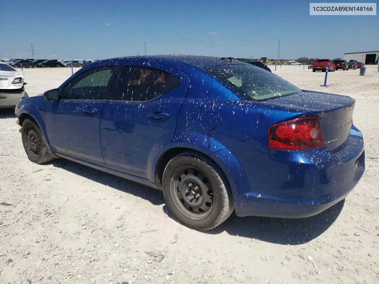 2014 Dodge Avenger Se VIN: 1C3CDZAB9EN148166 Lot: 70300884