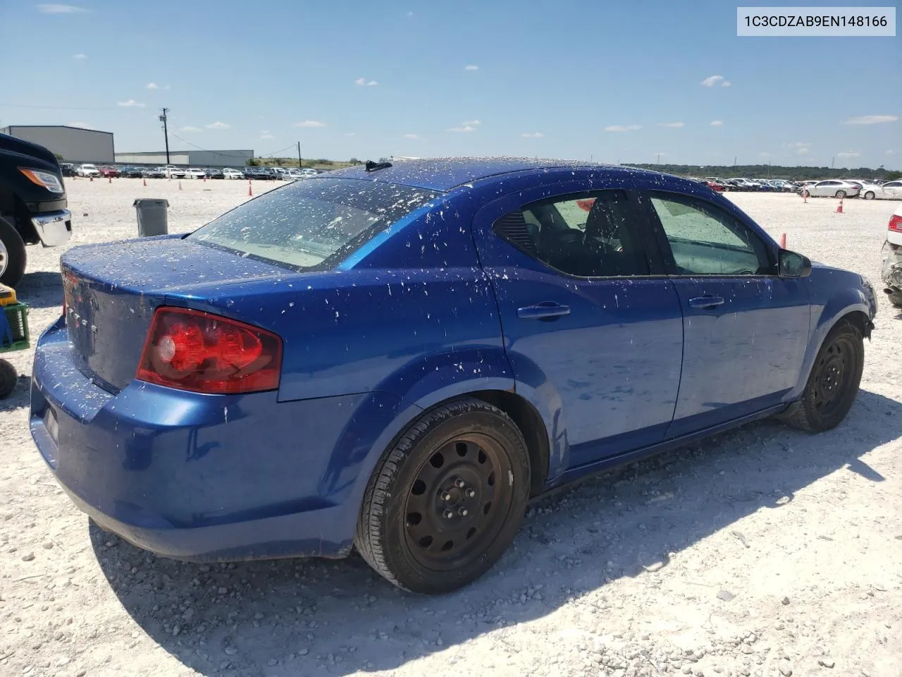 2014 Dodge Avenger Se VIN: 1C3CDZAB9EN148166 Lot: 70300884