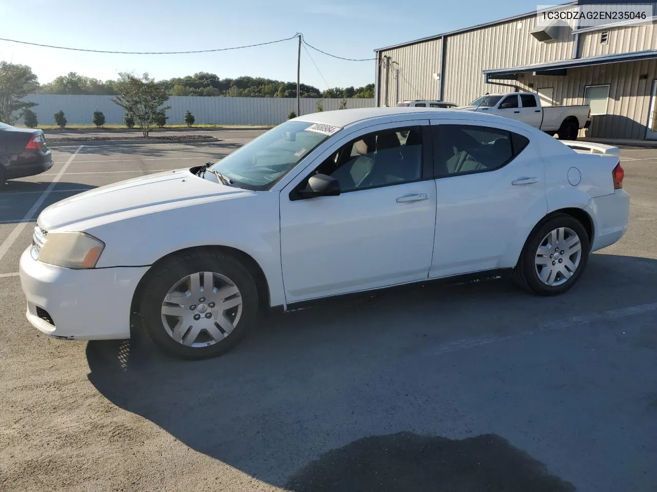 2014 Dodge Avenger Se VIN: 1C3CDZAG2EN235046 Lot: 70980984