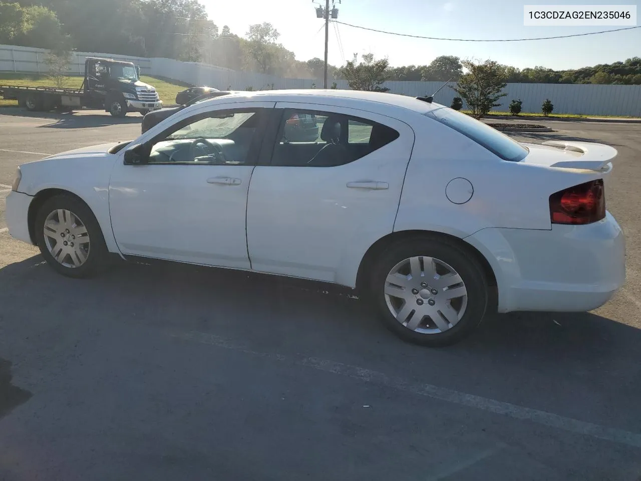 2014 Dodge Avenger Se VIN: 1C3CDZAG2EN235046 Lot: 70980984