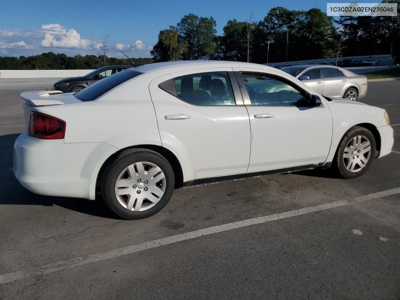 2014 Dodge Avenger Se VIN: 1C3CDZAG2EN235046 Lot: 70980984