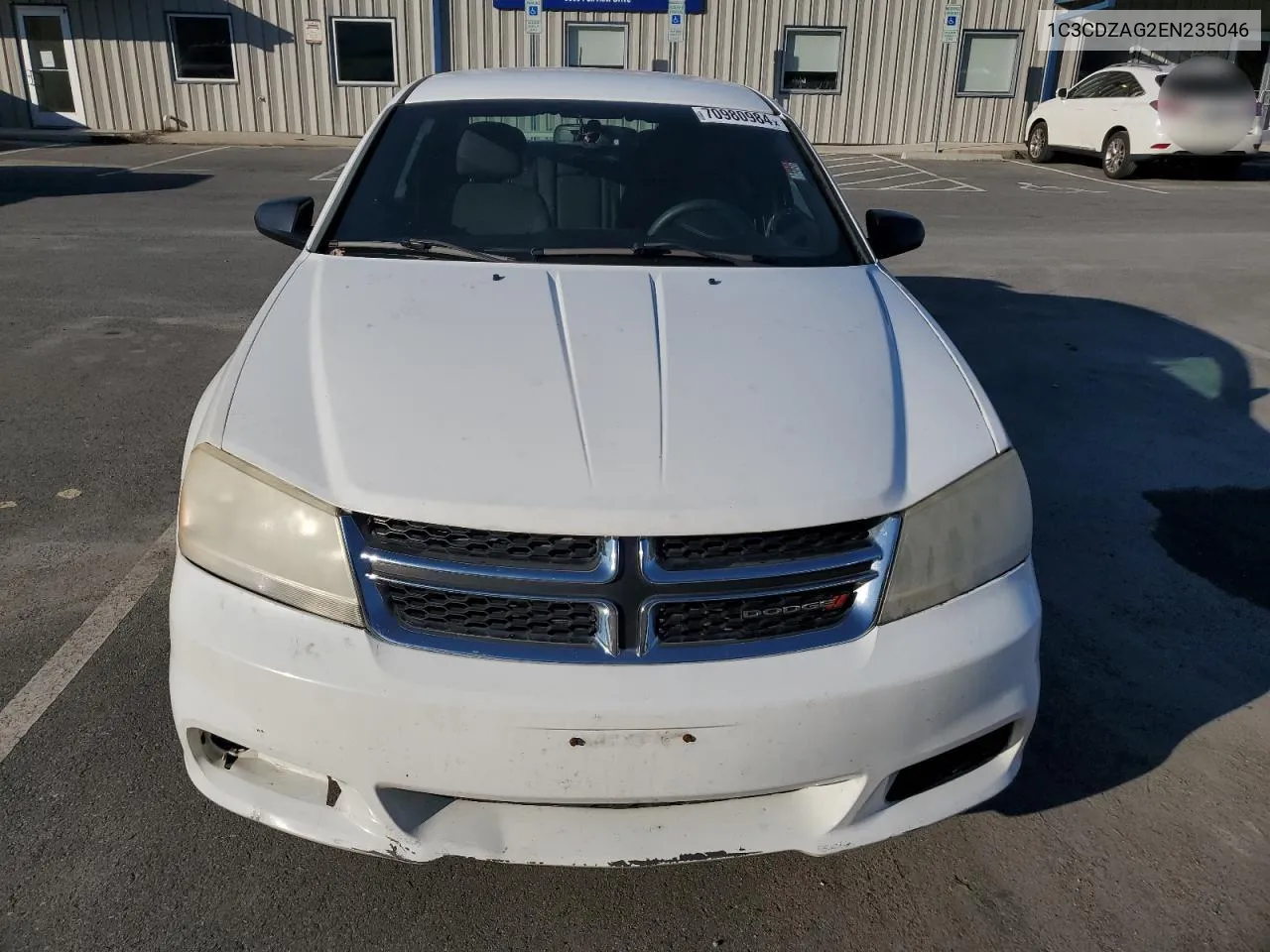 2014 Dodge Avenger Se VIN: 1C3CDZAG2EN235046 Lot: 70980984