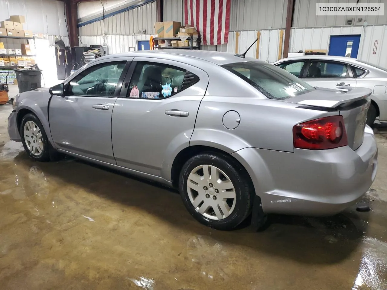 1C3CDZABXEN126564 2014 Dodge Avenger Se