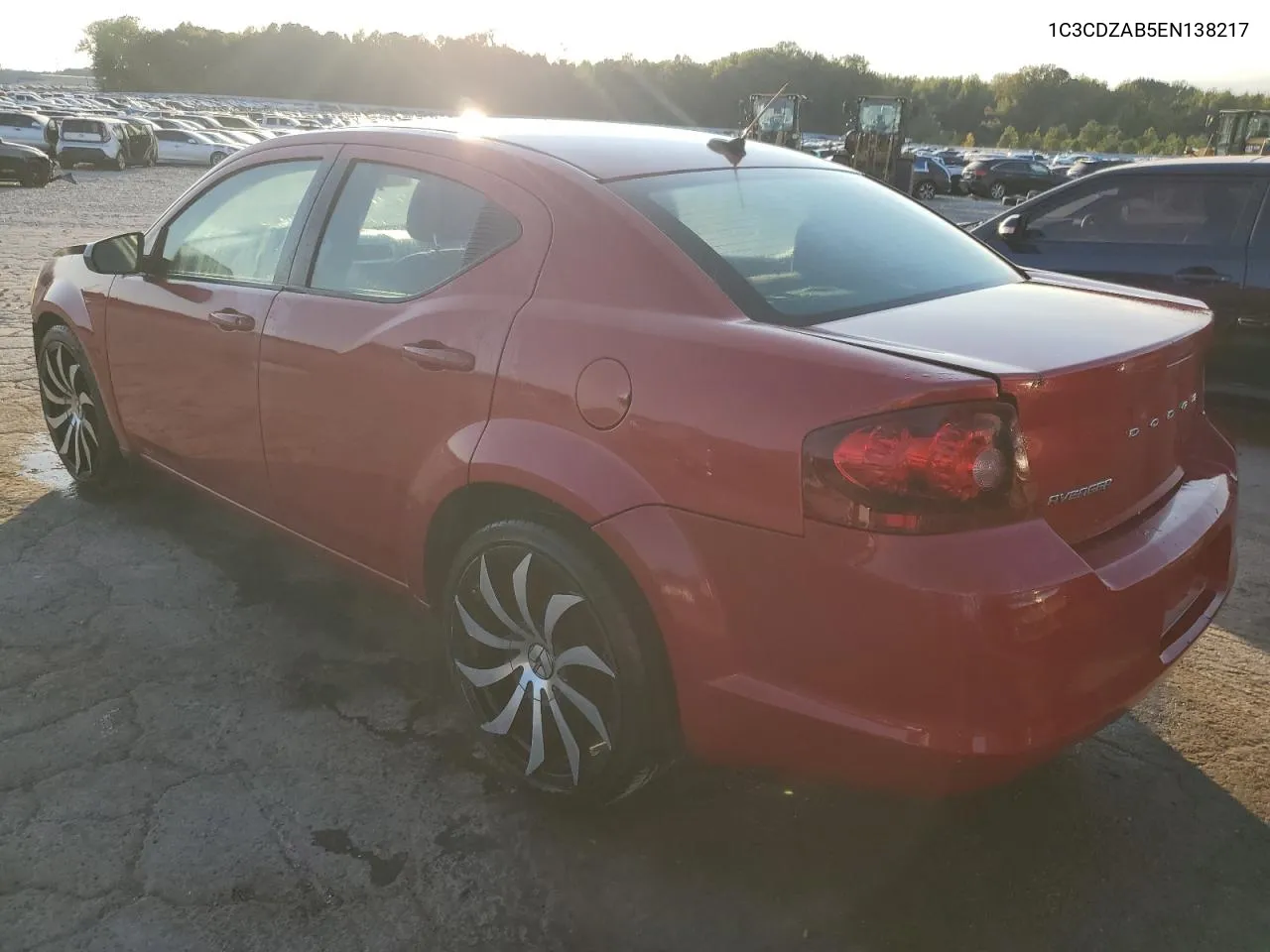 2014 Dodge Avenger Se VIN: 1C3CDZAB5EN138217 Lot: 72603034