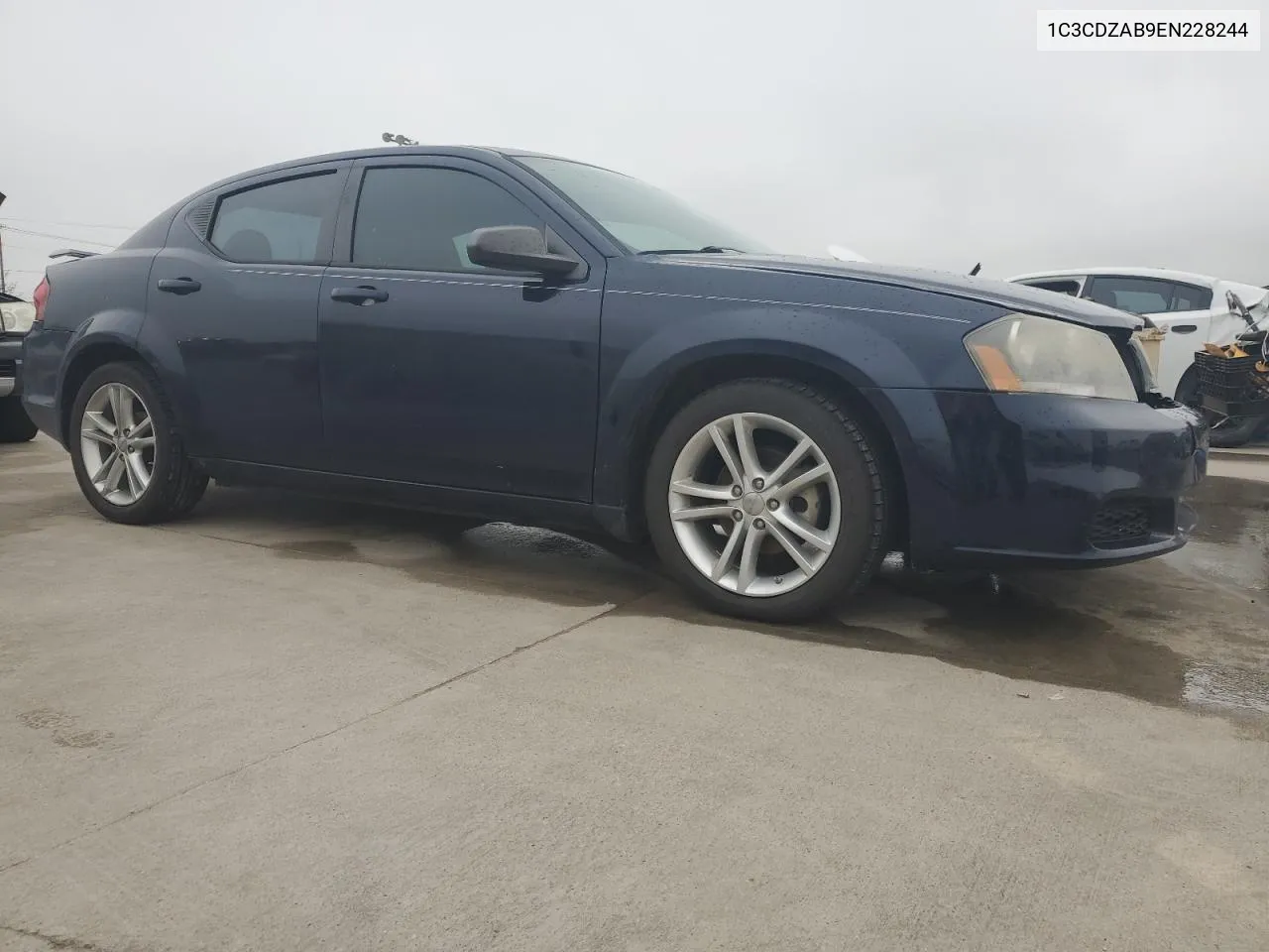 2014 Dodge Avenger Se VIN: 1C3CDZAB9EN228244 Lot: 72983504