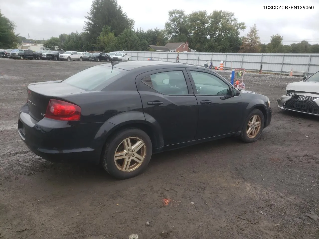 2014 Dodge Avenger Sxt VIN: 1C3CDZCB7EN139060 Lot: 73001404